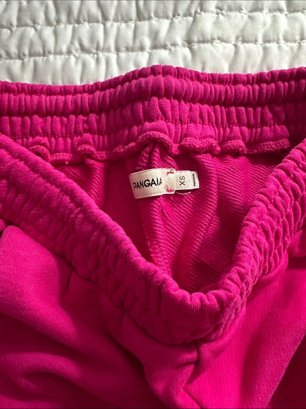Pangaia Magenta shorts